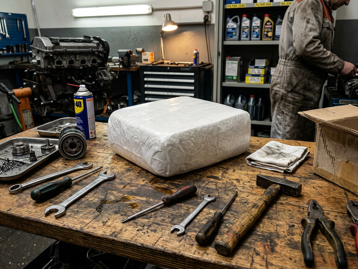 Čistící hadry, bílý textil 10kg- bavlna