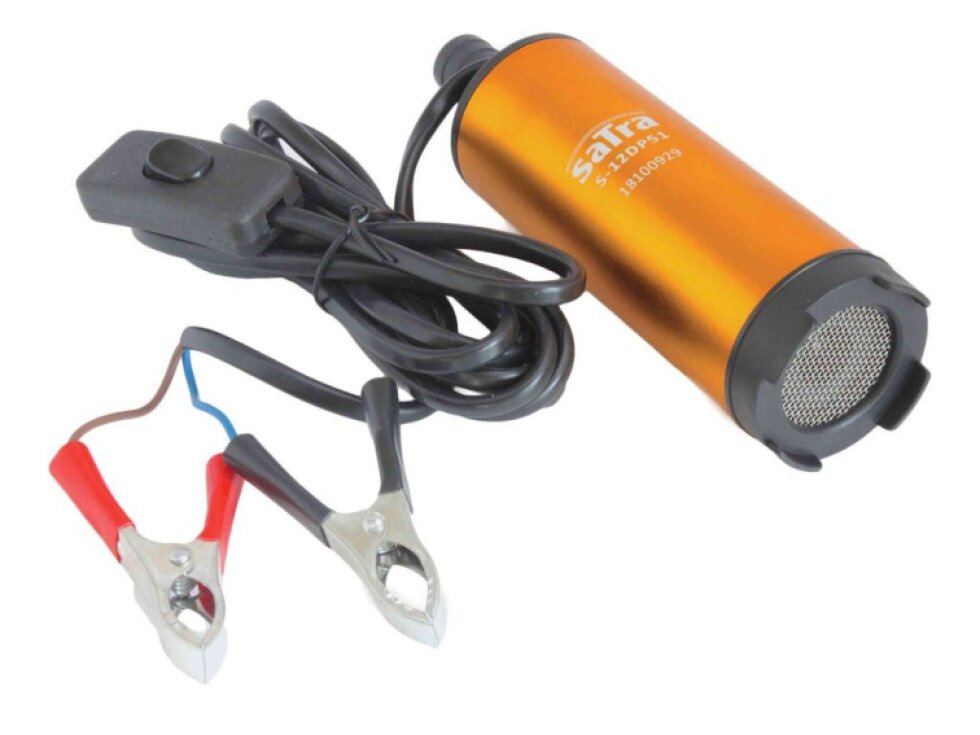 Mini ponorné čerpadlo na naftu, olej a vodu, průměr 51 mm, 12V/60W - SATRA
