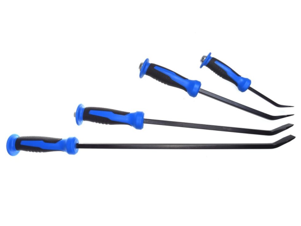Montážní páky úderové, nástroje pro páčení a údery, sada 4 kusů 20-60 cm - QUATROS QS14249