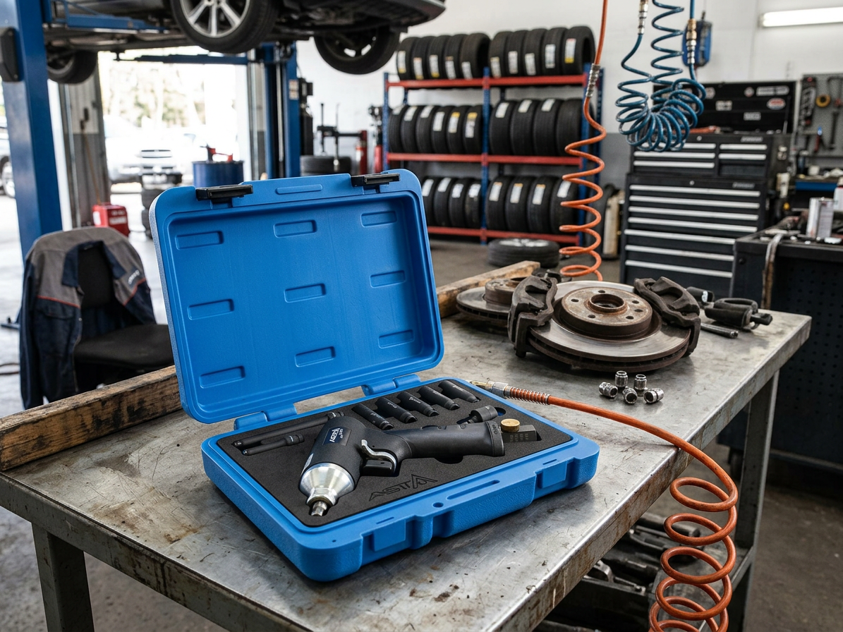 Pneumatický rázový utahovák 1/4" 40 Nm, na zapečené žhavicí svíčky motorů diesel - ASTA