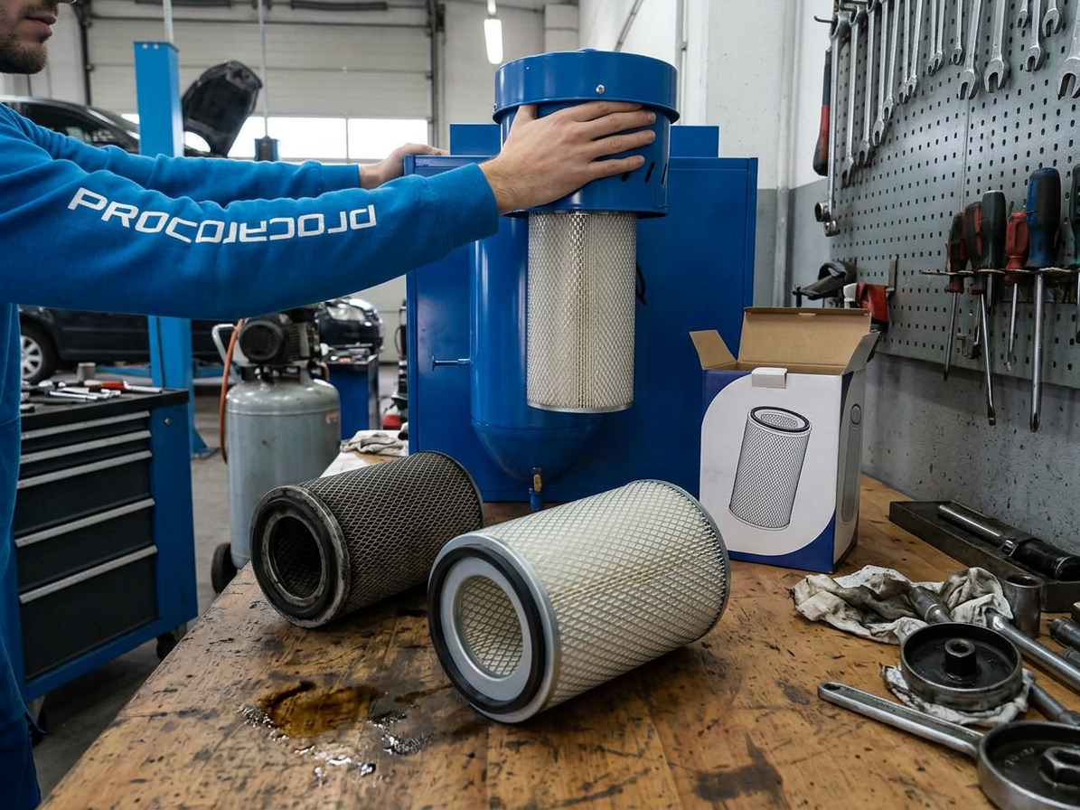Filtr pro cyklónový odsavač k pískovacímu boxu Procarosa PROFI350, PROFI420, PROFI990