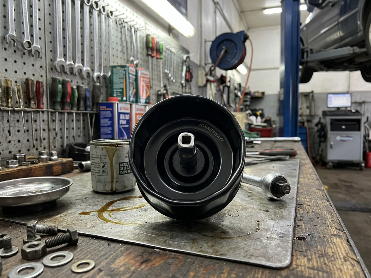 Hlavice na povolování olejových filtrů 76 mm, 14 hran, VW, BMW, OPEL - JONNESWAY HC-76/14