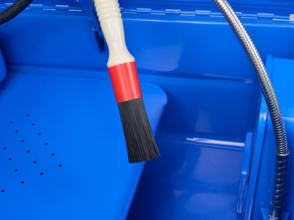 Mycí stůl pro čištění dílů s elektrickým čerpadlem a štetcem 80L
