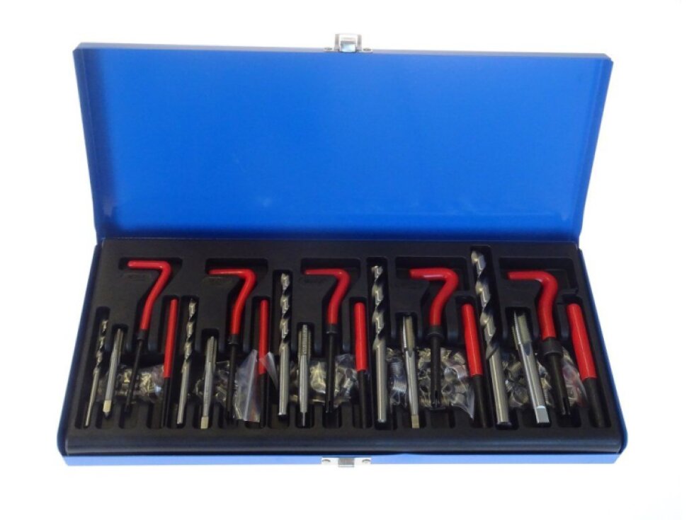 Sada na opravu závitů M5 - M12 (M5, M6, M8, M10, M12) - QUATROS QS14218