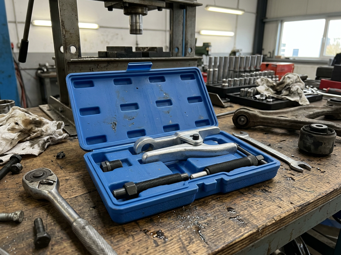 Hydraulický stahovák kulových čepů 1.5 tuny, dvoustupňová regulace - QUATROS QS12216