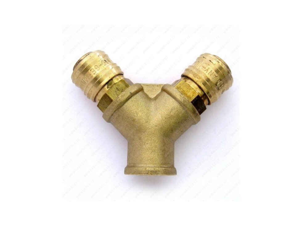 Vzduchová rozdvojka 1/2" s rychlospojkami