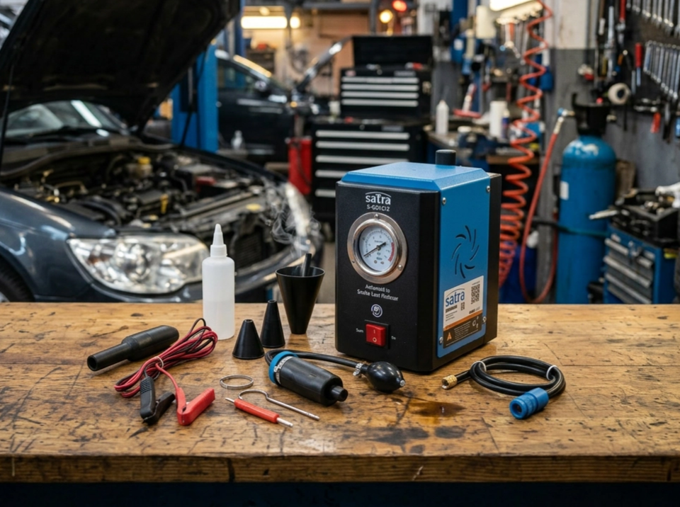 Generátor kouře - tester těsnosti systémů automobilu - SATRA