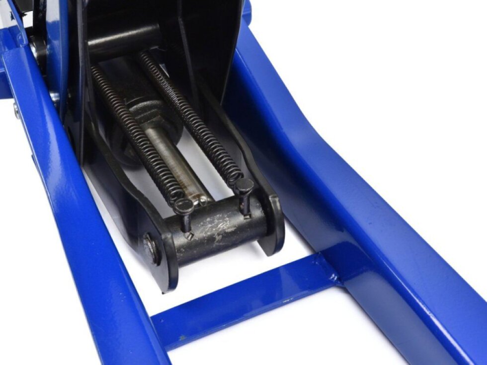 Hydraulický zvedák pojízdný 3,5 t, extra nízkoprofilový 75-505 mm, dvojitá pumpa