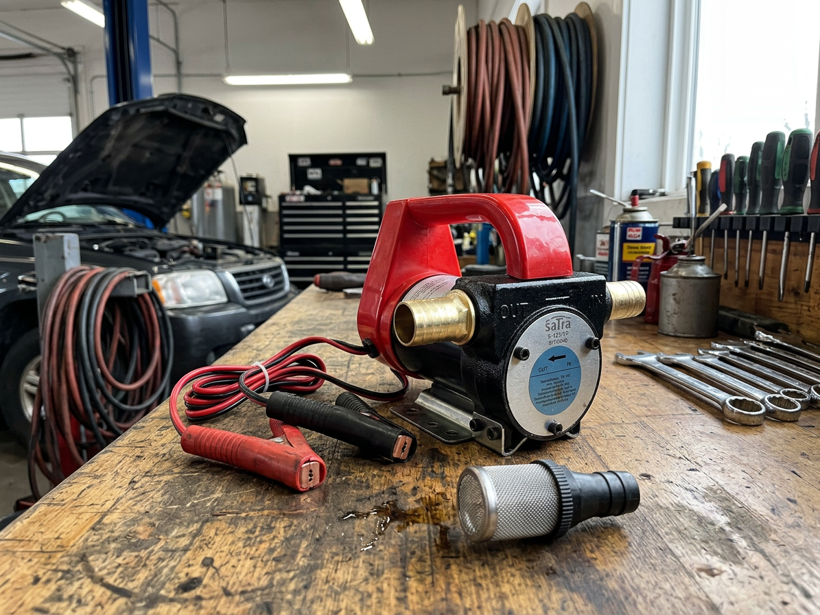 Čerpadlo elektrické na naftu 12V/155W - SATRA
