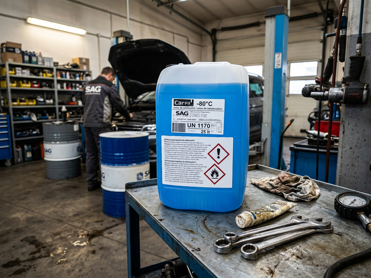 Nemrznoucí směs do ostřikovačů, zimní, -80 °C, 25 l - CARFIT