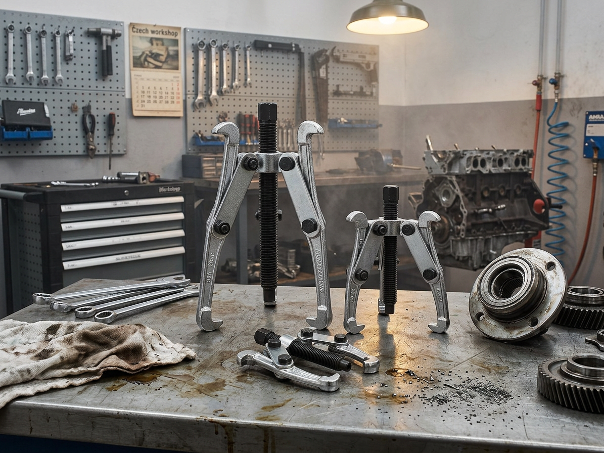 Stahováky ložisek dvou a tříramenné, 75, 100 a 150 mm, sada 3 ks - EXTOL CRAFT EX9788