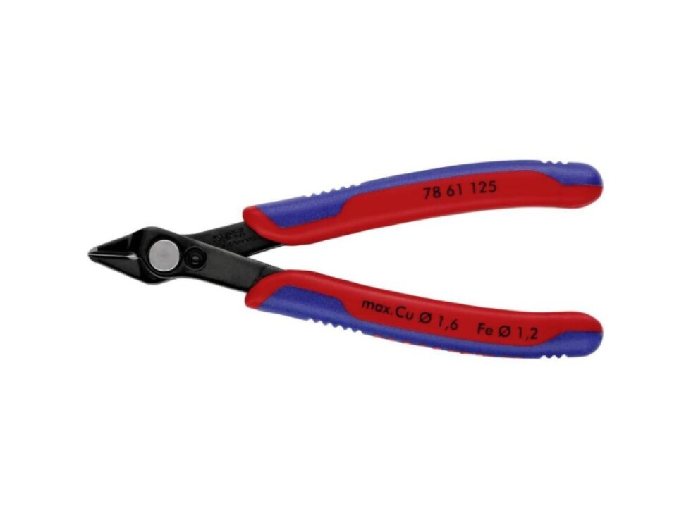 Precizní štípací boční kleště pro elektroniku a jemnou mechaniku, 125mm - KNIPEX 78 61 125