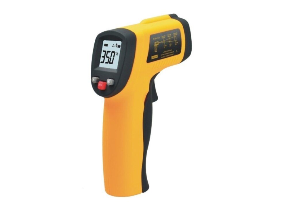 Infračervený laserový bezdotykový teploměr -50°C až +380°C