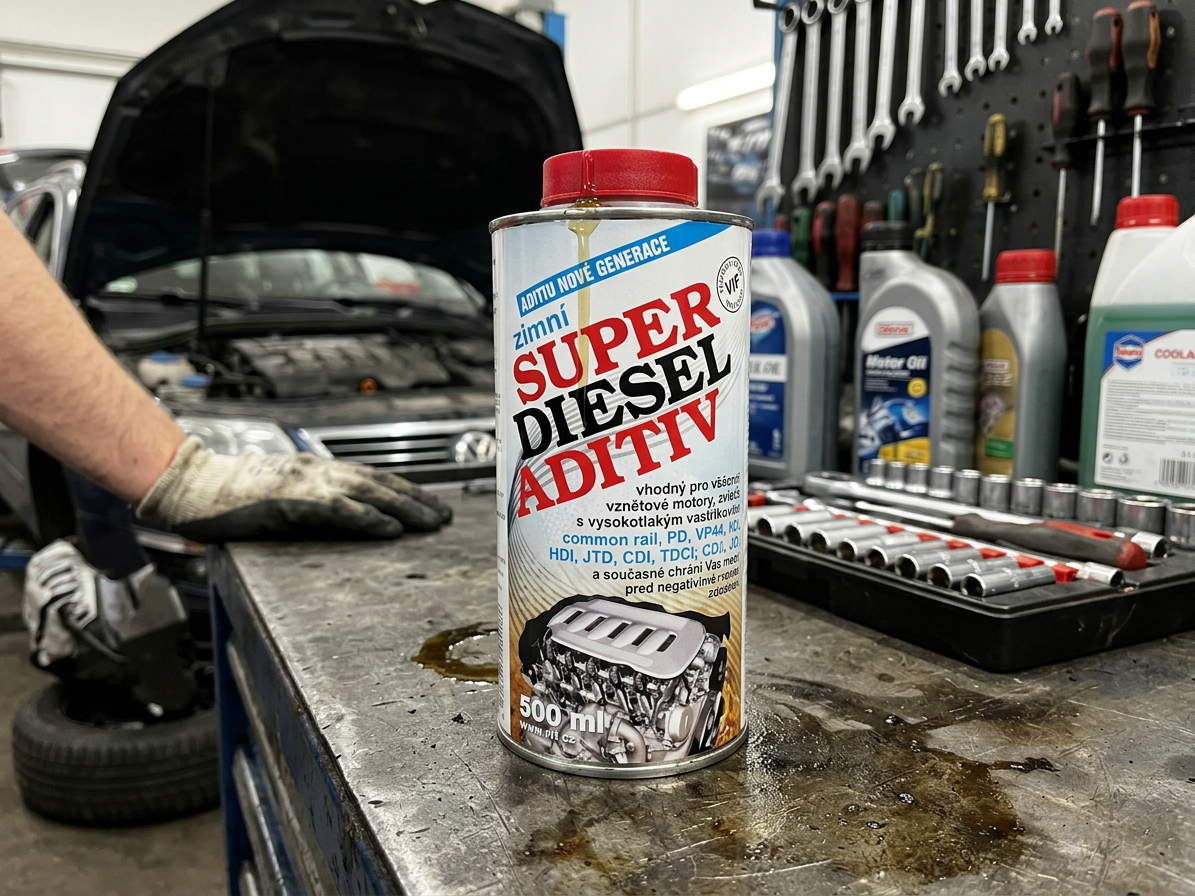Aditivum do paliva, nafta, SUPER DIESEL ADITIV zimní 500ml - VIF
