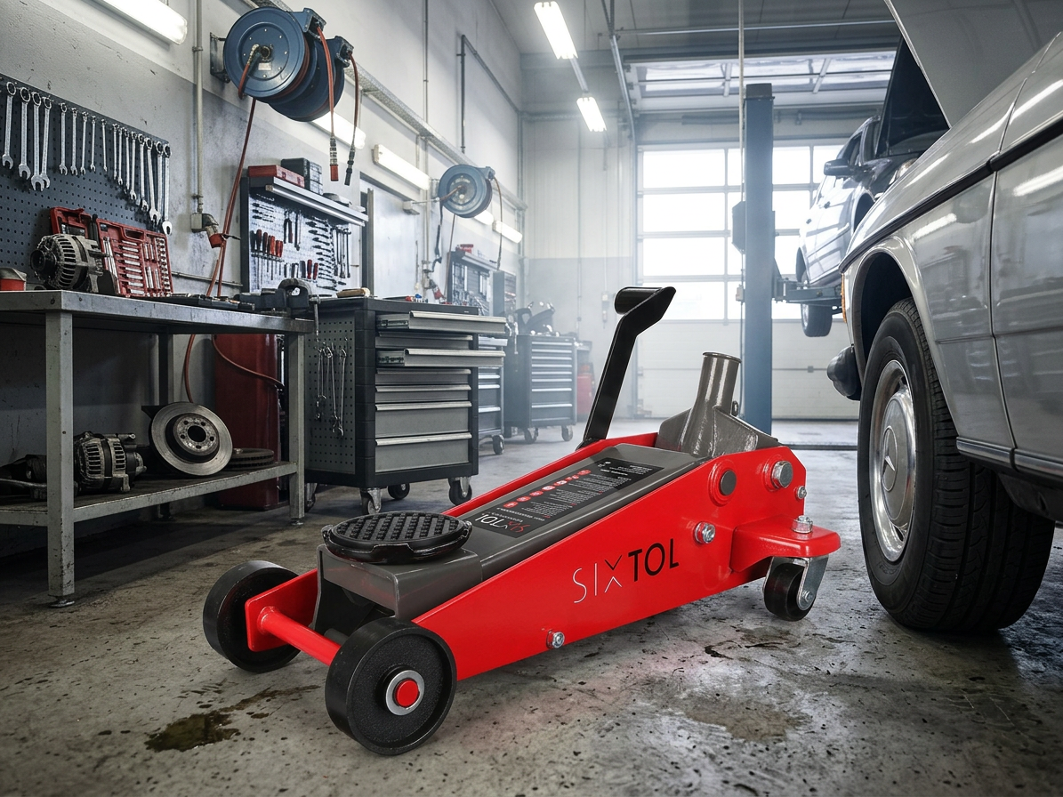 Pojízdný hydraulický zvedák heavy-duty 3T s pedálem SX JACK PEDAL 3T SIXTOL