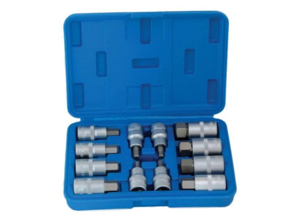 Zástrčné hlavice Imbus 1/2", H5 - H22, 12 ks - SATRA