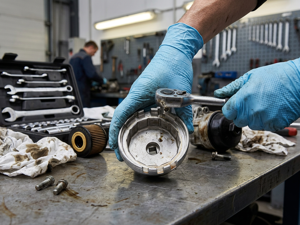 Klíč na olejové filtry 64,5 mm, 14hranný, TOYOTA a LEXUS - SATRA