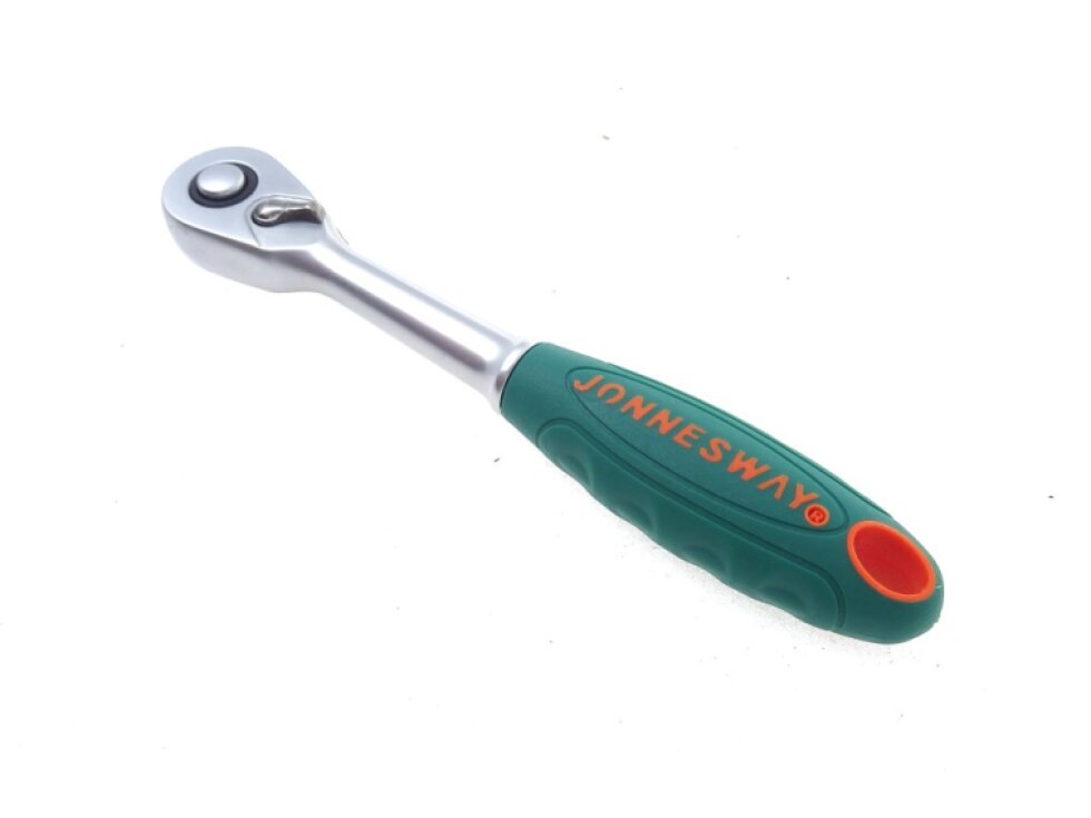 Ráčna 1/4" rovná s přepínací páčkou 140 mm - JONNESWAY R3702