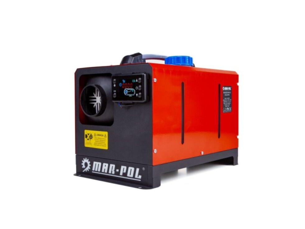 Naftové nezávislé topení 8kW, 230V/12V MAR-POL