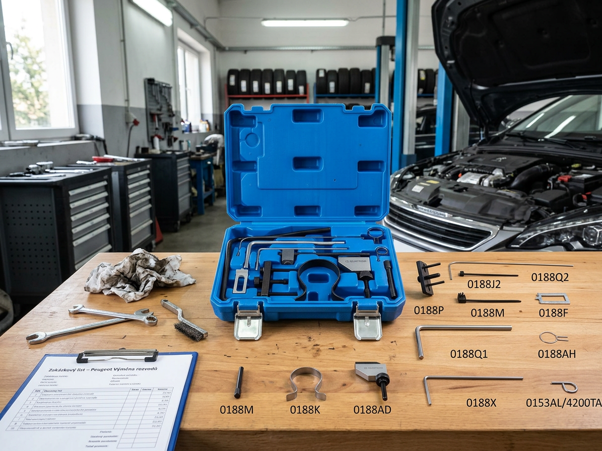 Aretace rozvodů CITROEN, PEUGEOT a FIAT, motory 2.0, 2.2 HDI diesel - QUATROS QS10297