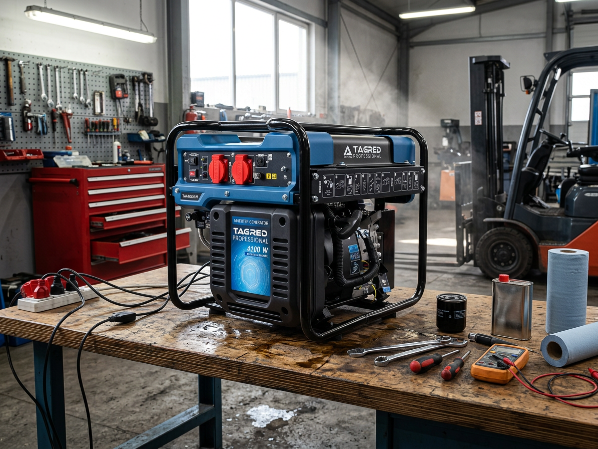 Invertorový generátor, elektrocentrála 3400W 230V TAGRED