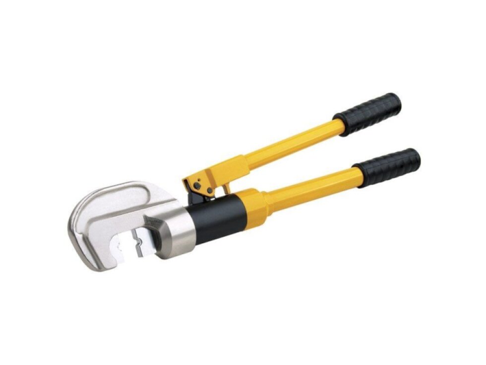 Hydraulické lisovací kleště na kabelová oka a spojky, síla 11 tun, C-hlava - HHY-300C