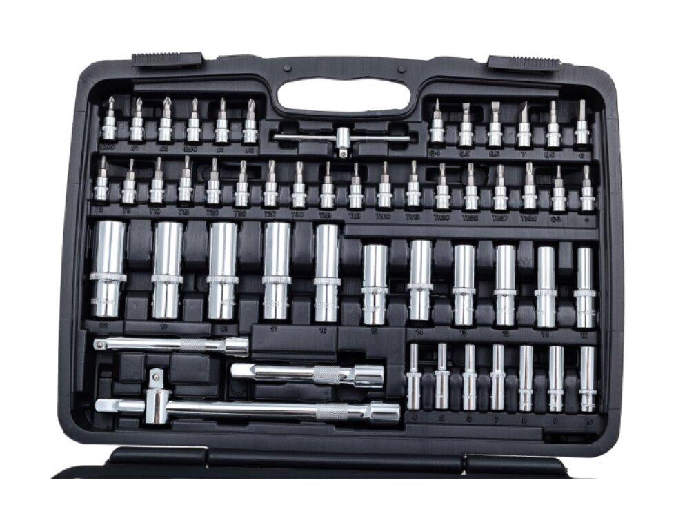 Gola sada 1/4", 3/8", 1/2", 172 dílů - Vigor V2461