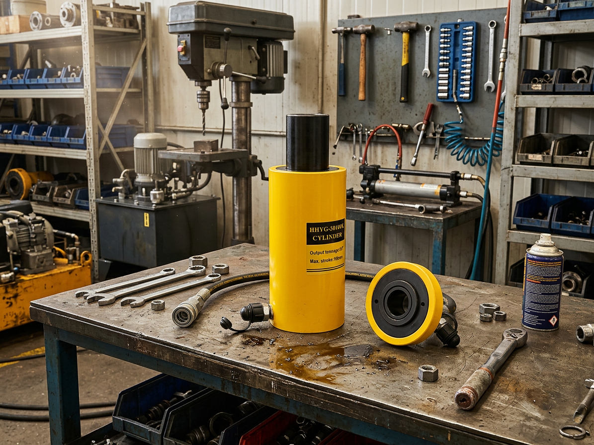 Hydraulický válec jednočinný univerzální, nosnost 30 tun - Genborx HHYG-30100K