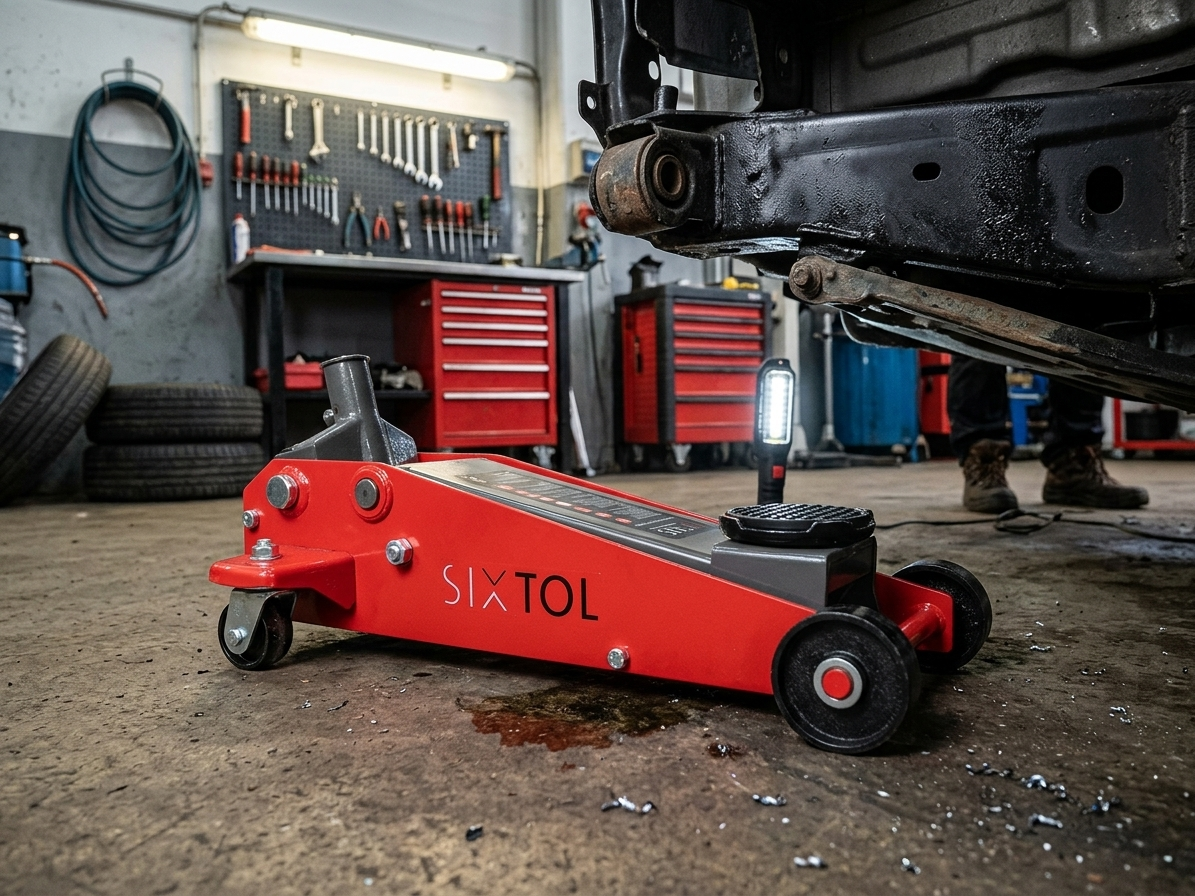 Pojízdný hydraulický zvedák heavy-duty 3T s pedálem SX JACK PEDAL 3T SIXTOL