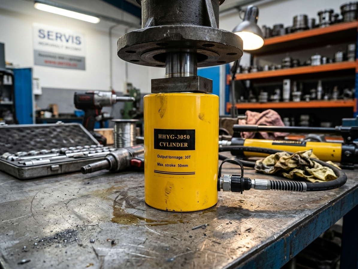 Hydraulický válec jednočinný univerzální, nosnost 30 tun - HHYG-3050