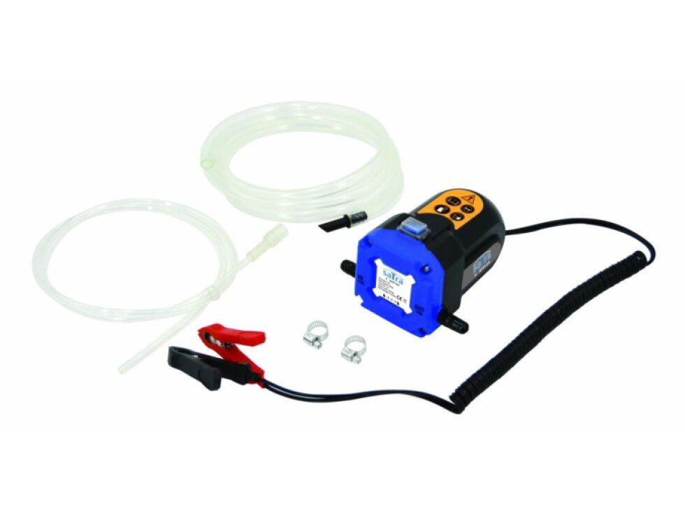Čerpadlo elektrické, na naftu, topný olej a motorové oleje, 12 V/80 W - SATRA