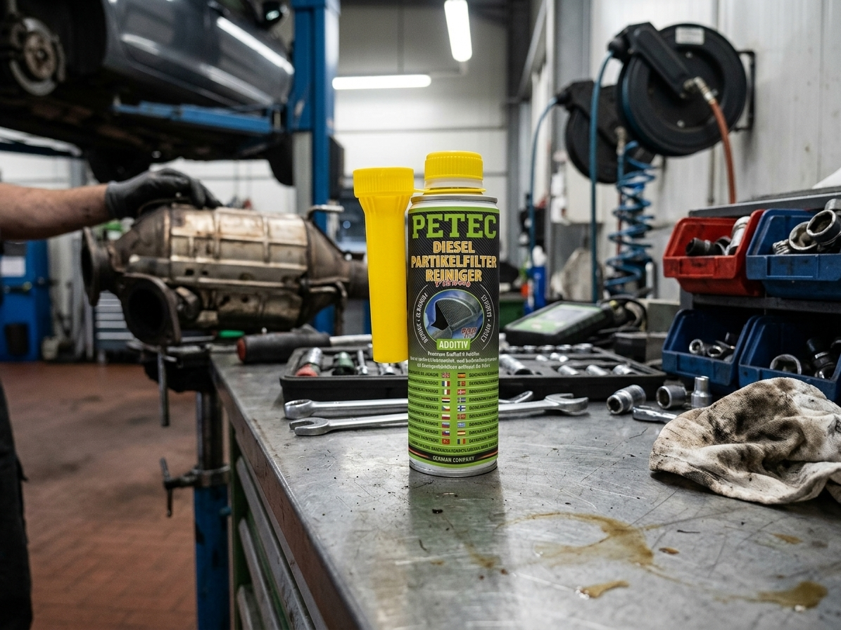 Čistič filtrů pevných částic DPF, do nádrže, 300 ml - Petec