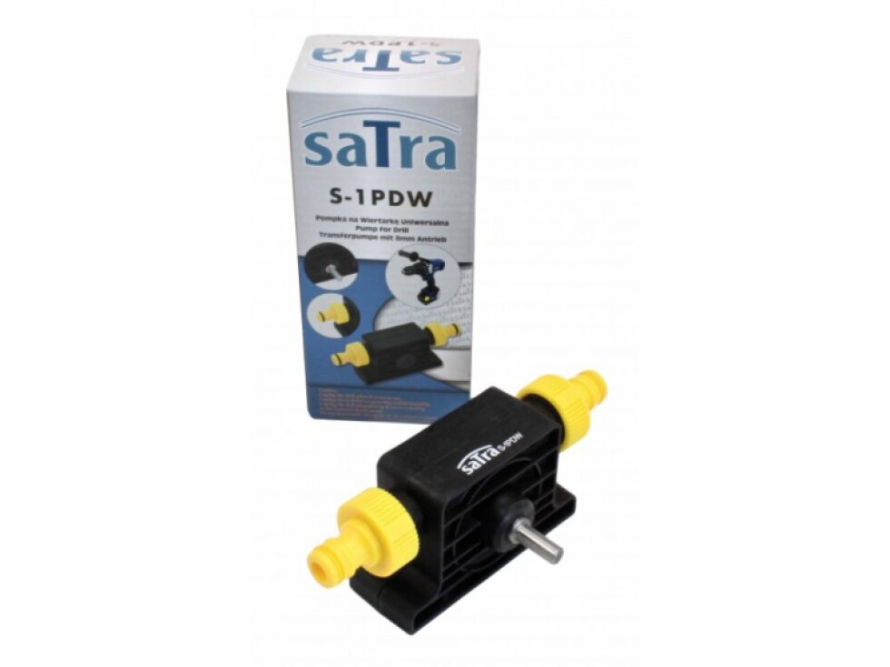 Pumpa na kapaliny, naftu aj., na vrtačku, 2400 l/h, 3/4" připojení - SATRA