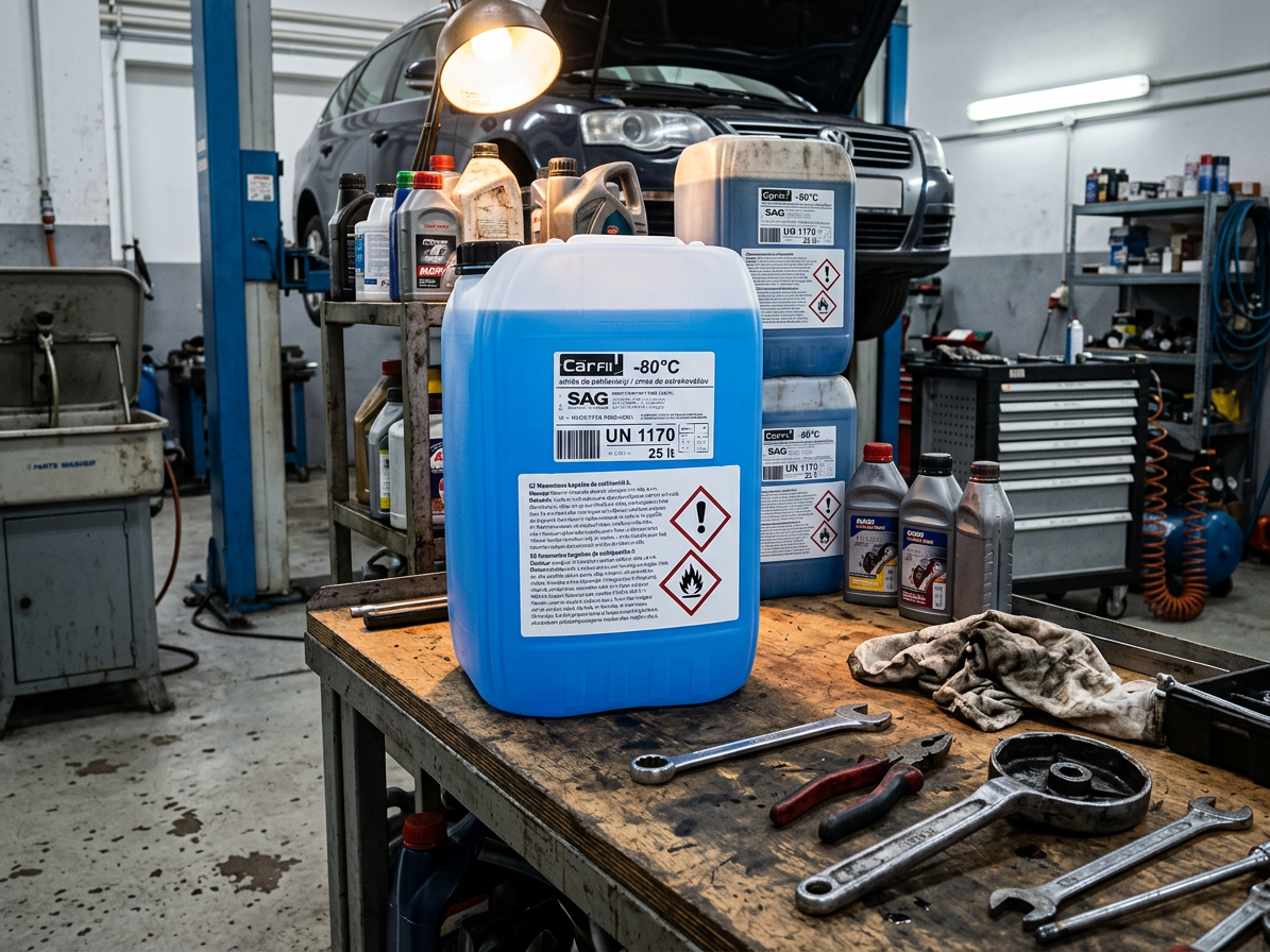 Nemrznoucí směs do ostřikovačů, zimní, -80 °C, 25 l - CARFIT