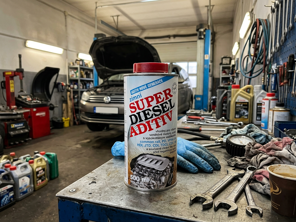 Aditivum do paliva, nafta, SUPER DIESEL ADITIV zimní 500ml - VIF