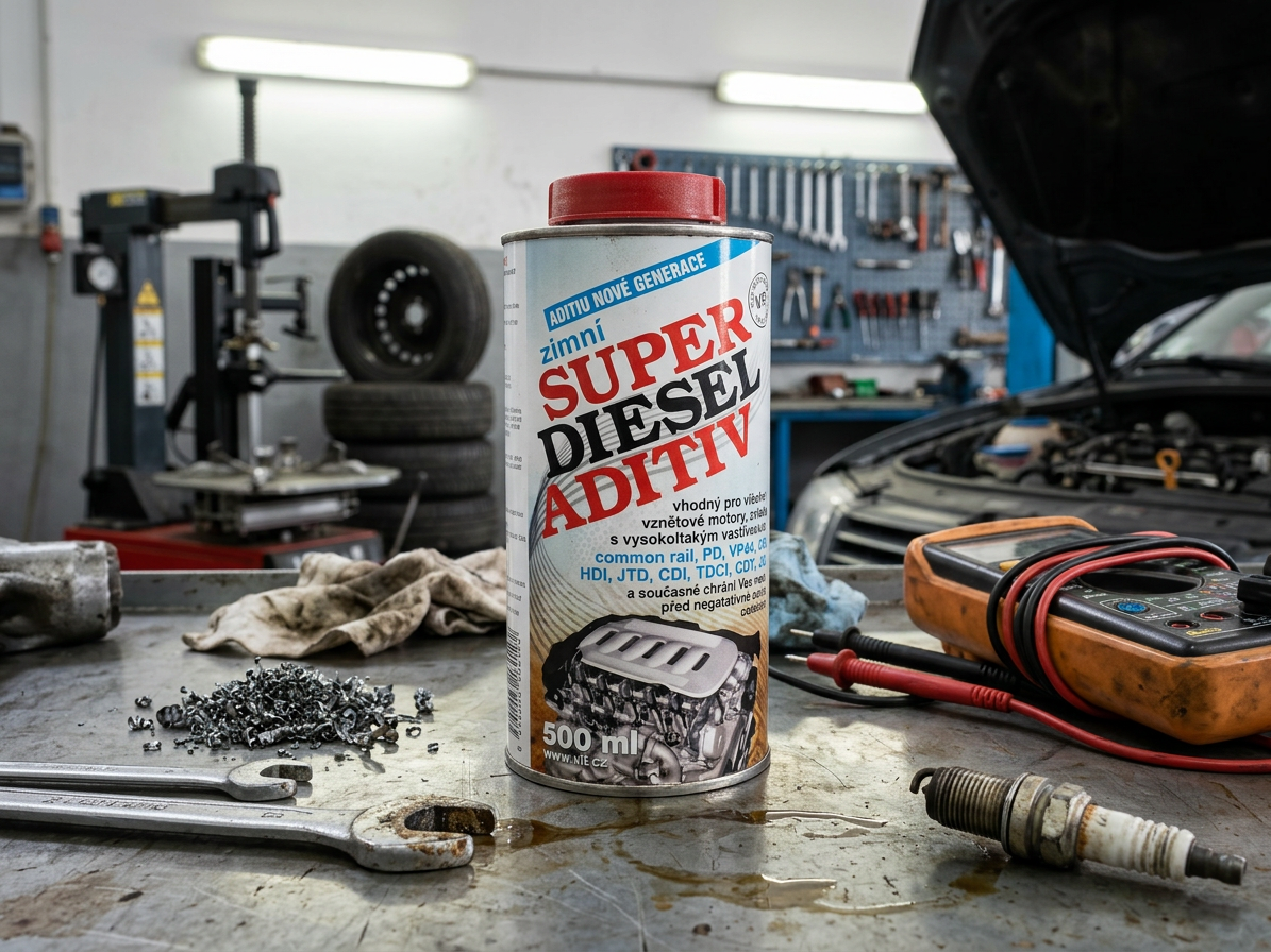 Aditivum do paliva, nafta, SUPER DIESEL ADITIV zimní 500ml - VIF