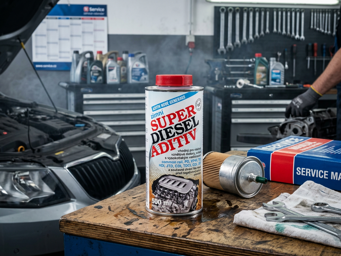 Aditivum do paliva, nafta, SUPER DIESEL ADITIV zimní 500ml - VIF