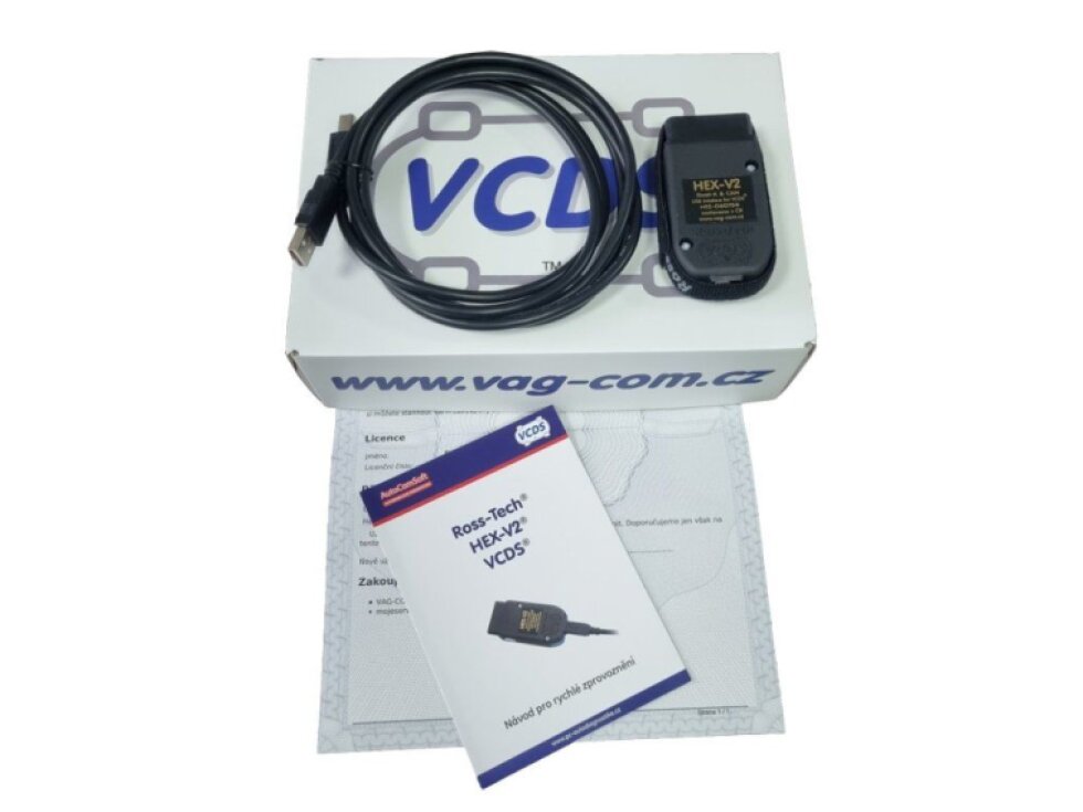 VCDS VAG COM MAX + HEX V2 usb kabel