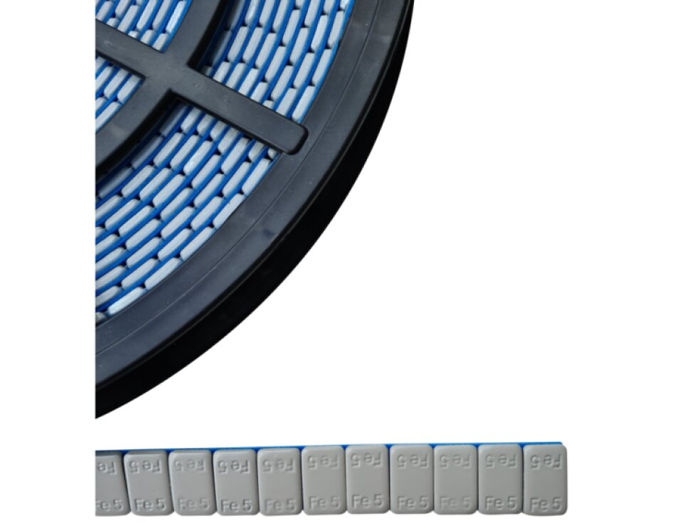 Závaží samolepicí šedé, kotouč 1200 ks x 5 g, nezanechávající stopy