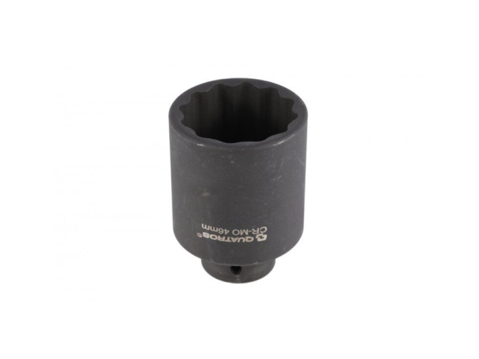 Nástrčná hlavice úderová, 1/2", 46 mm, 12hran - QUATROS QS54365