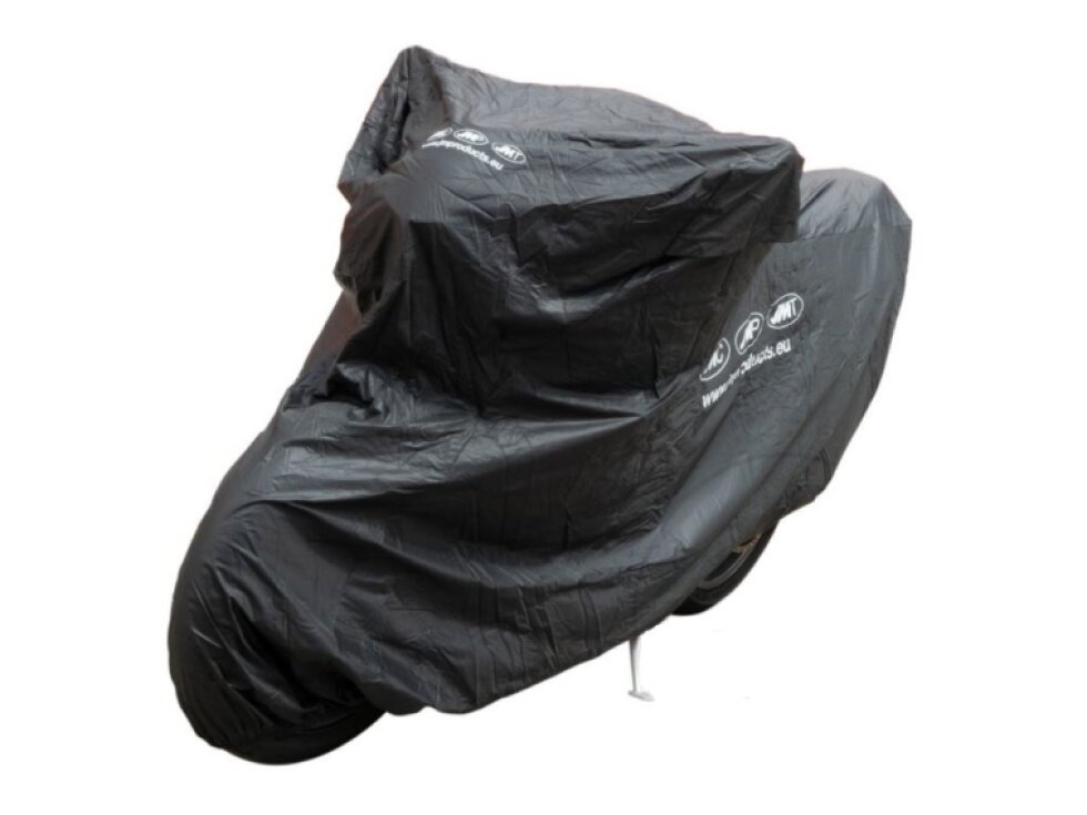 Krycí plachta na motorku XXL 264 x 104 x 130 cm Premium, venkovní nepromokavá, černá