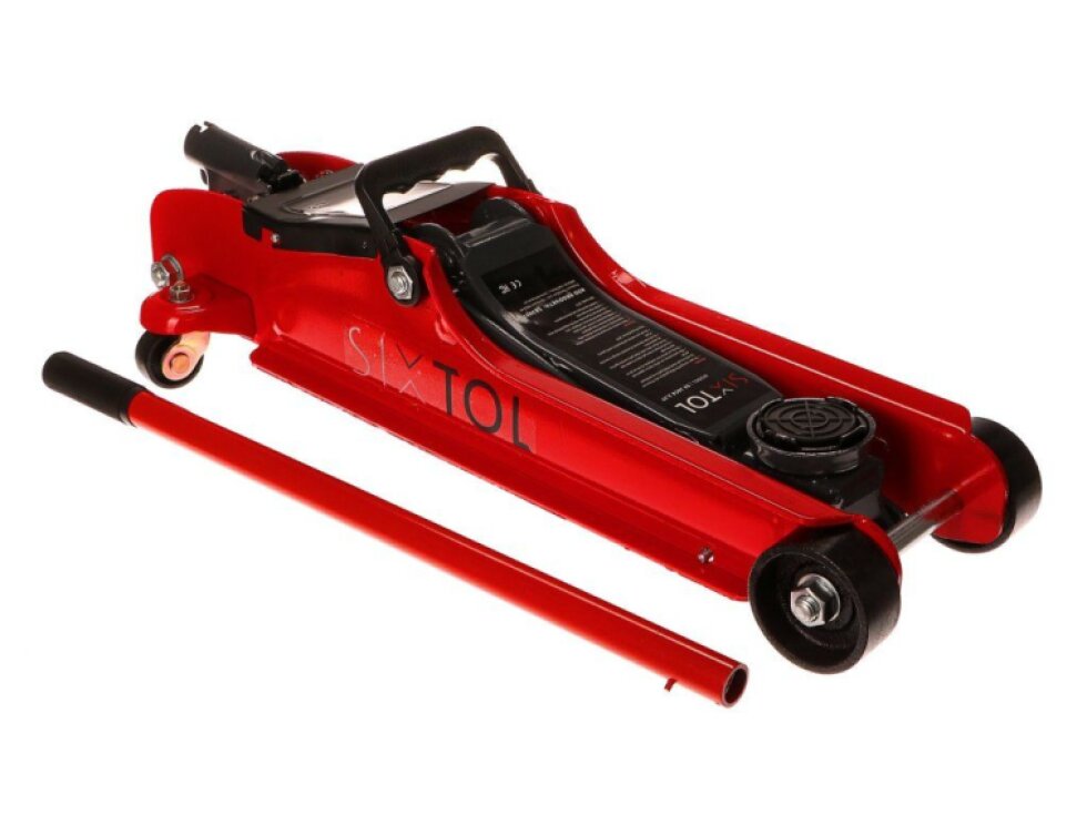 Pojízdný hydraulický zvedák 2,5 t, nízkoprofilový, 85 - 385 mm - SIXTOL