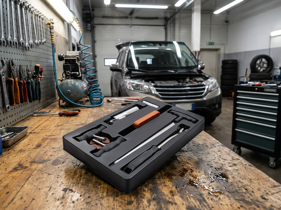 Souprava na vyřezání lepených autoskel - QUATROS QS14220
