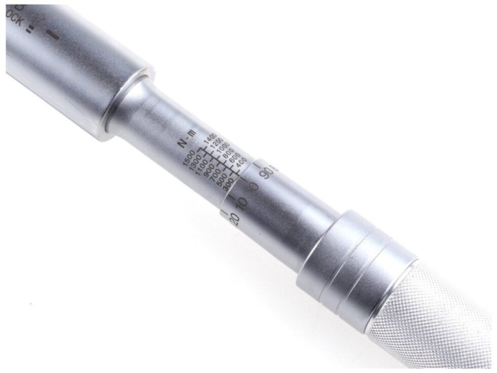 Momentový klíč 1" 300-1500 Nm, s prodloužením, s certifikátem - JONNESWAY T271500N