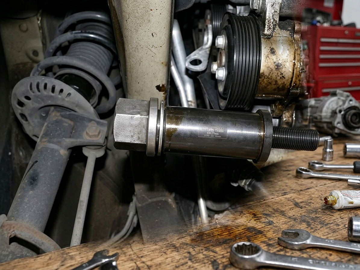 Přípravek na nalisování kola klikové hřídele, koncern VAG 1,2 a 1,4 TSI