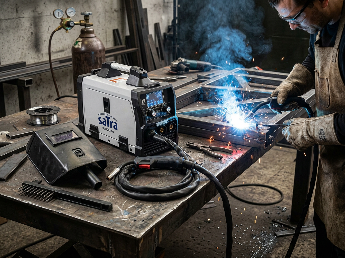 Svářečka invertorová MIG/MMA 160A/TIG LIFT 200A - SATRA