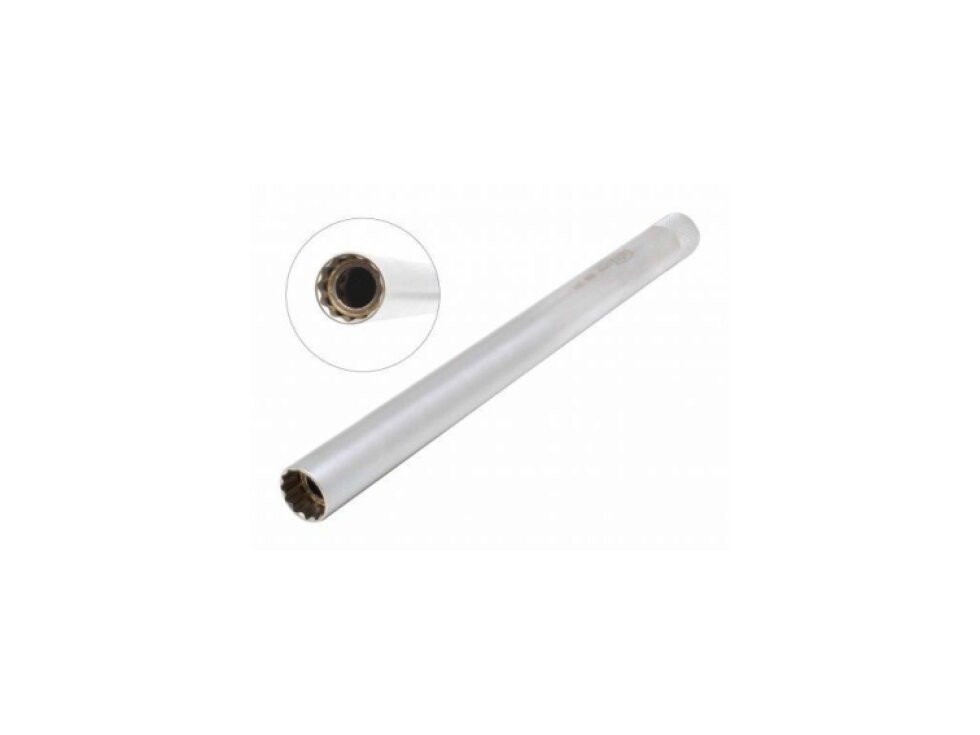 Hlavice na zapalovací svíčky s magnetem, prodloužená, 12hran, 3/8", 16 mm - SATRA