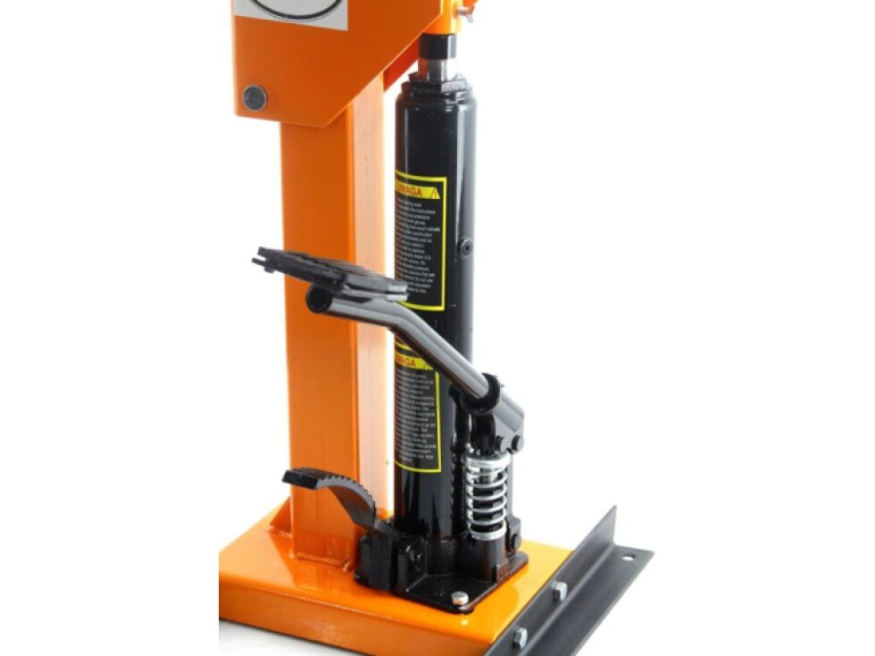 Stahovák pružin, hydraulický, stojanový, 1t