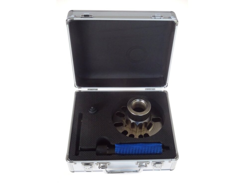 Stahovák nábojů kol, hydraulický, maximální tlak 10 t - QUATROS QS11396