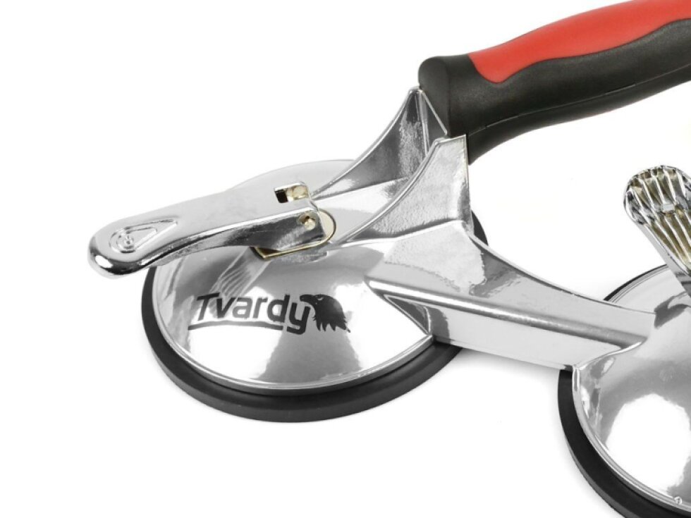 Přísavka na přenášení skla 3x125 mm, 190 kg - GEKO T01252